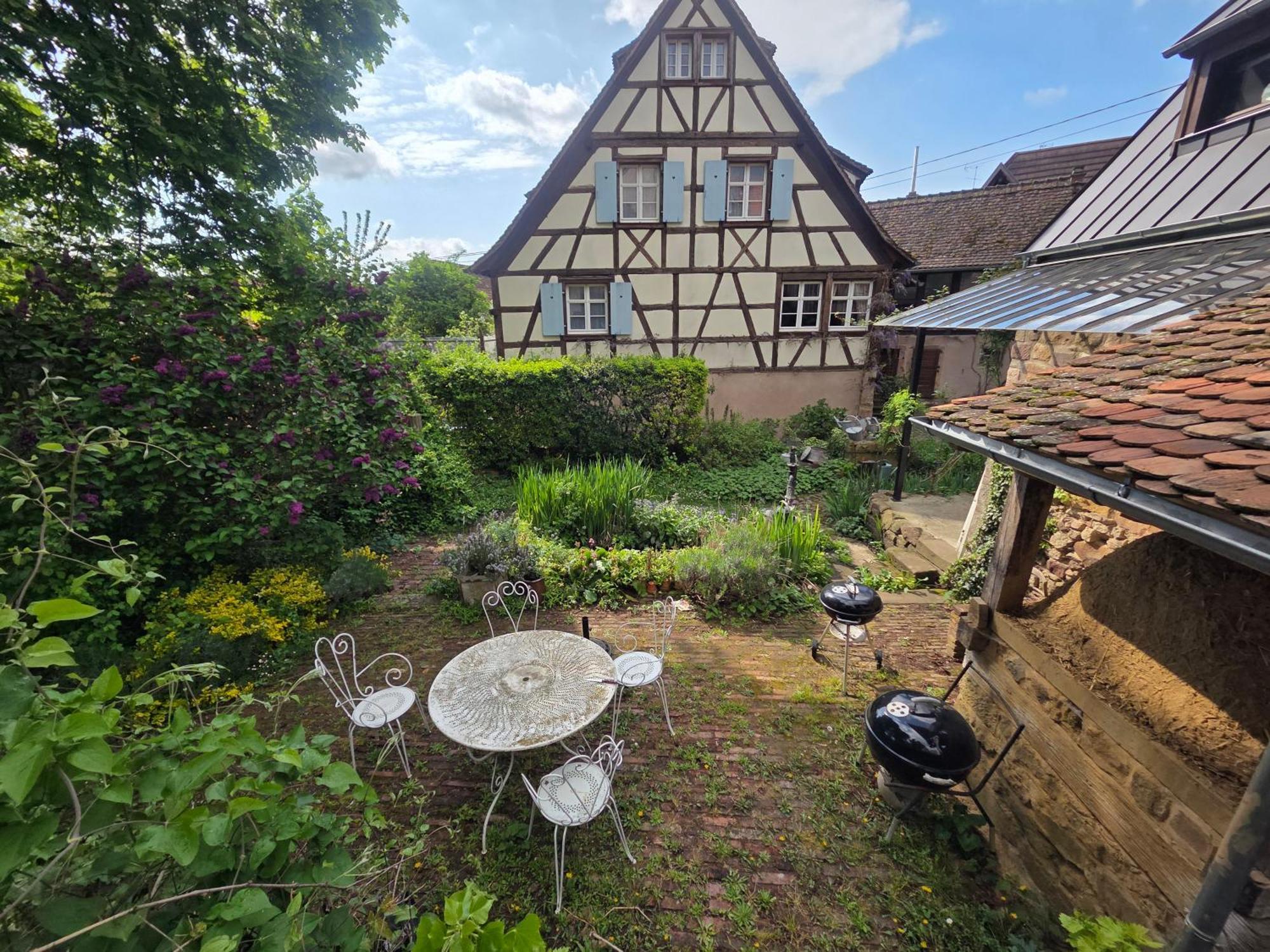Le Temps Des Cigognes Villa Barr Buitenkant foto