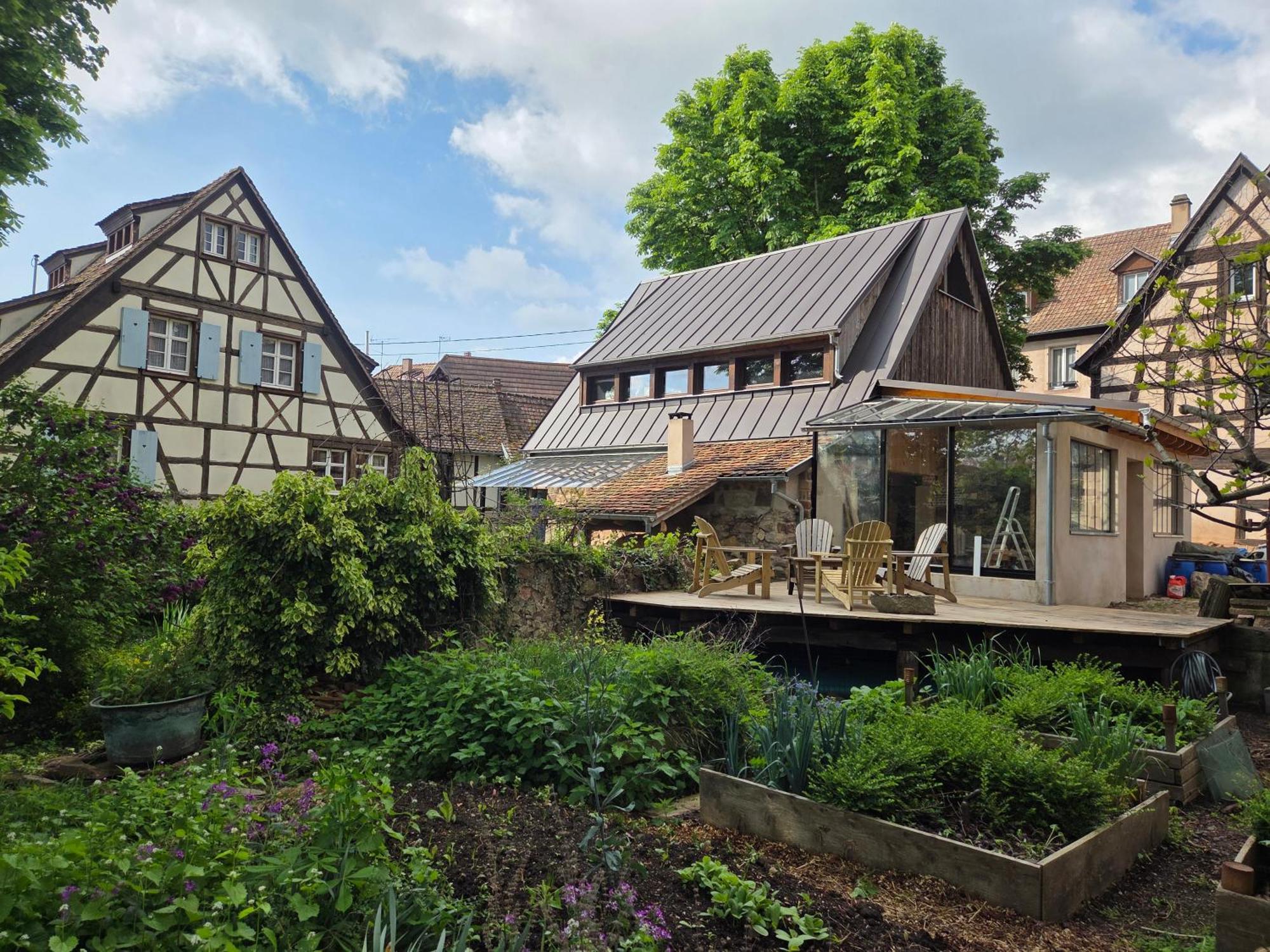 Le Temps Des Cigognes Villa Barr Buitenkant foto