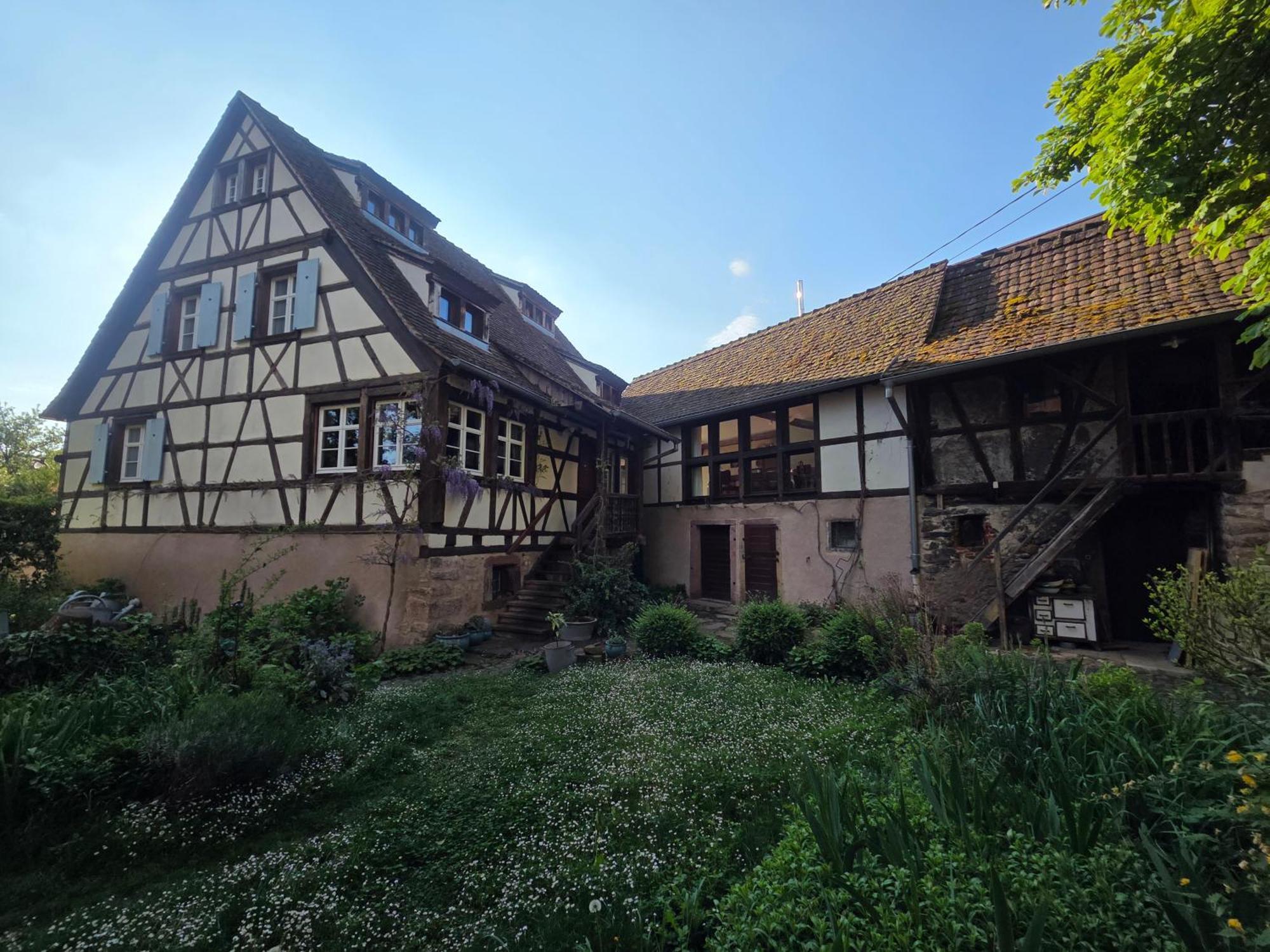 Le Temps Des Cigognes Villa Barr Buitenkant foto
